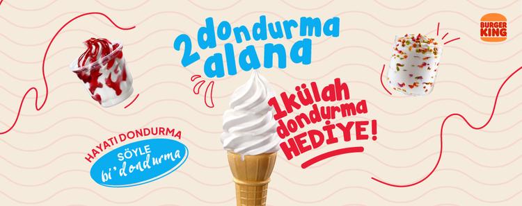Hayatı dondurma, söyle bi’ dondurma! kampanya görseli