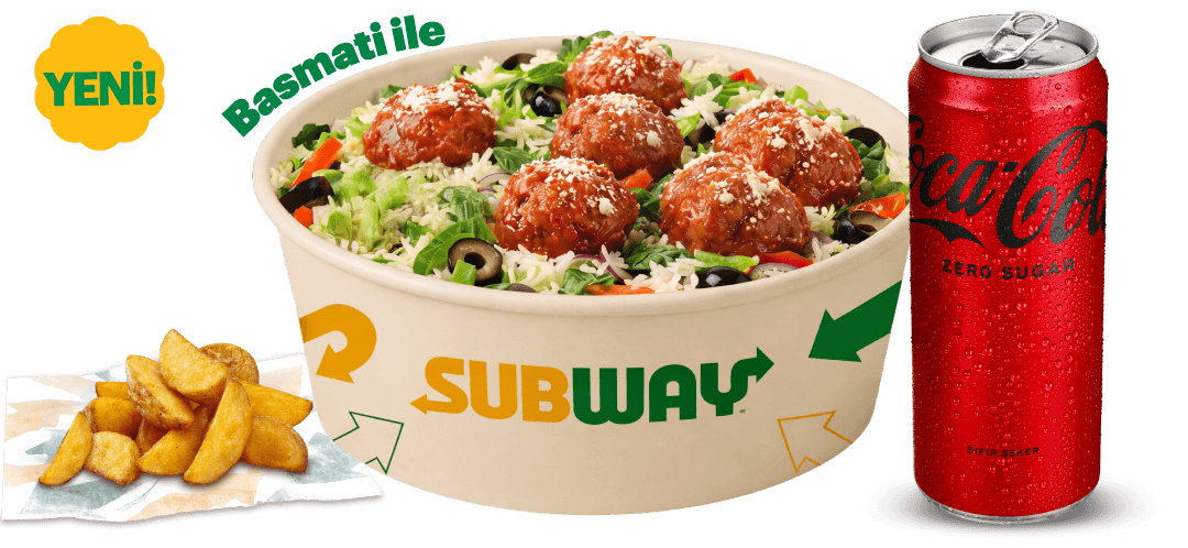 Marinara Soslu Köfte Bowl Menü