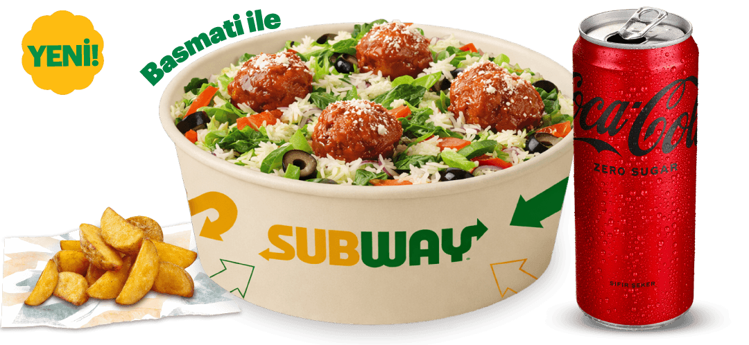 Marinara Soslu Köfte Bowl Menü