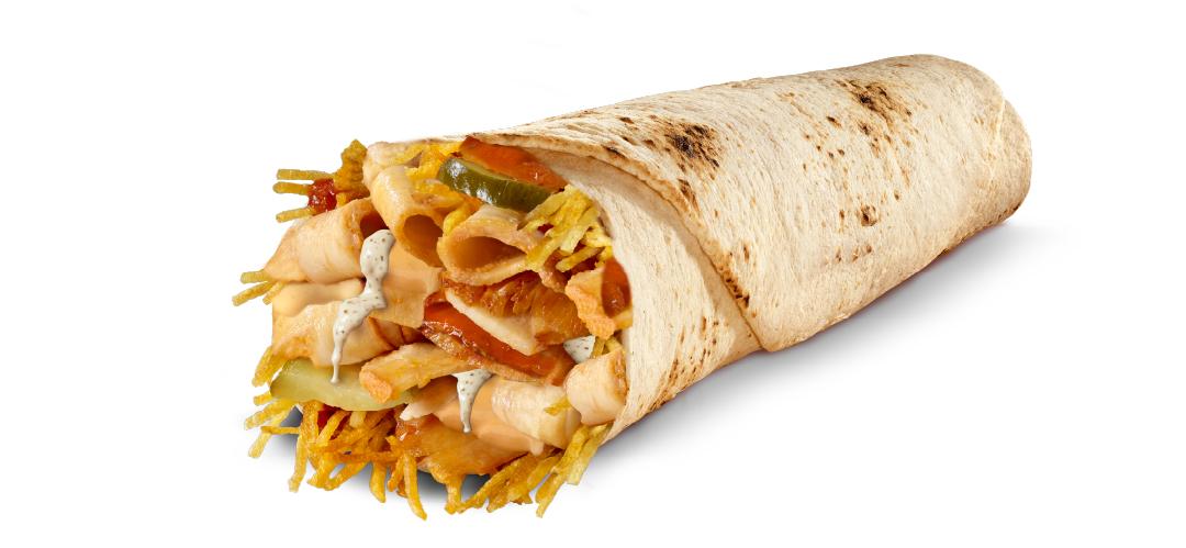 Gyro Soslu Dürüm Tavuk Döner