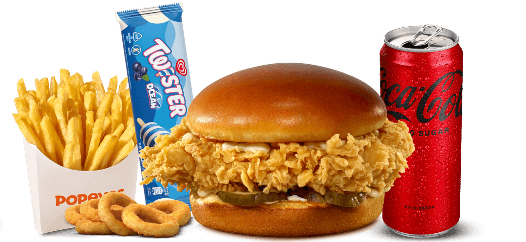 Algida’lı Popeyes XL Lezzeti