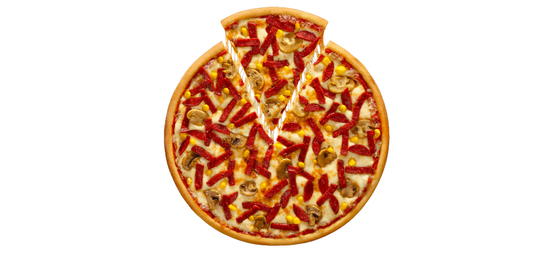 Küçük Boy Sucuklu Pizza (25 cm.)