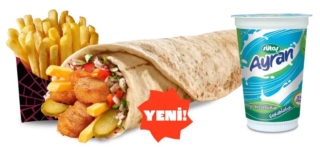 Tavuk Lokum Dürüm Menü