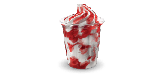 King Sundae (Çilek Soslu)