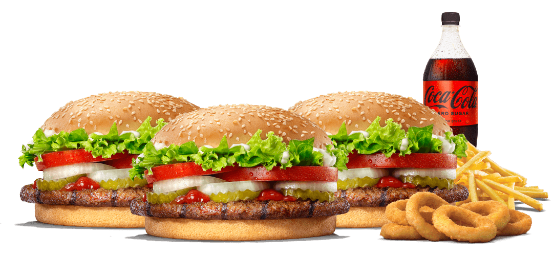 3’lü Whopper® Fırsatı