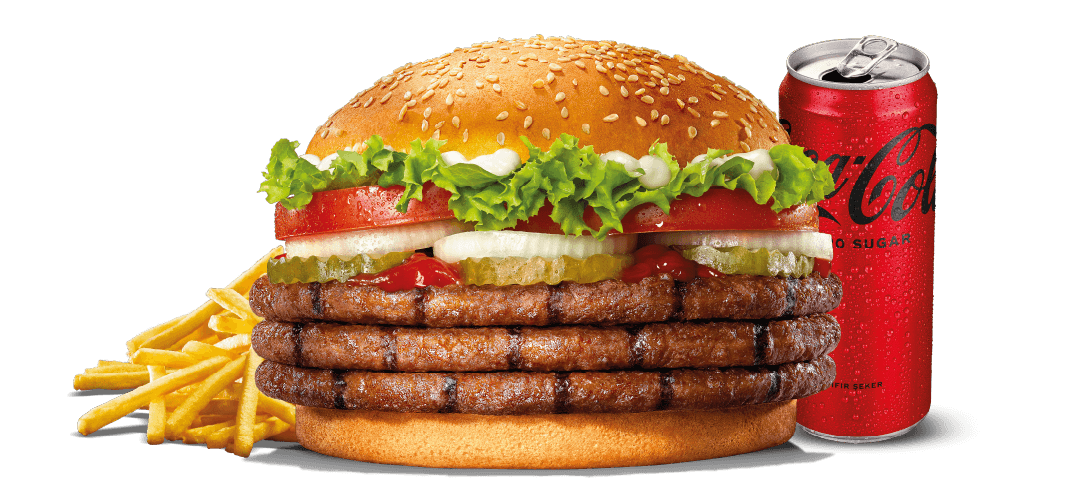 Triple Whopper® Menü