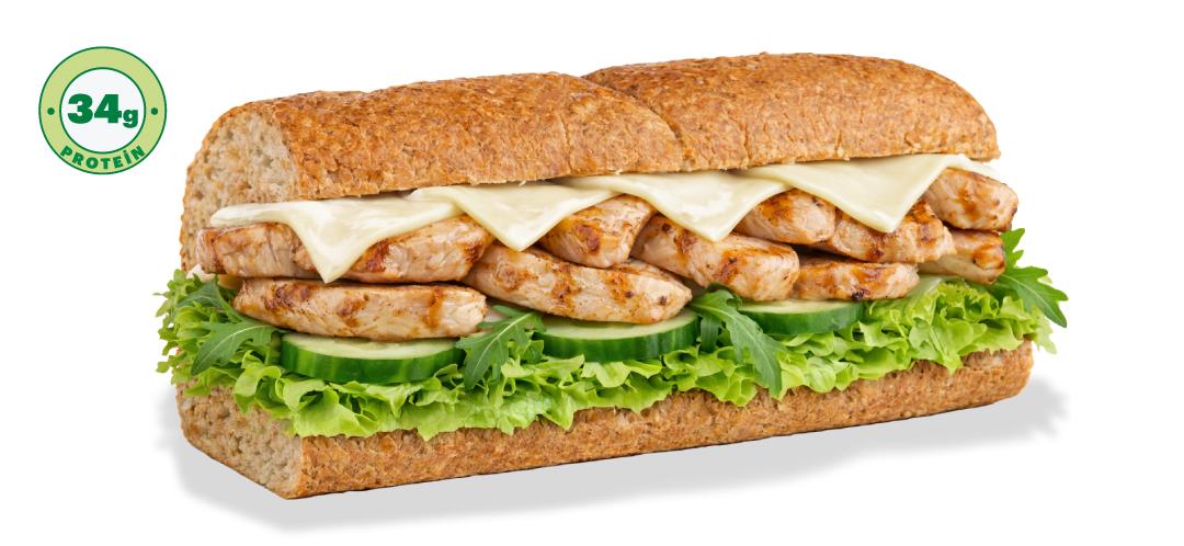Teriyaki Tavuk & Peynir Sandviç (15 cm.)