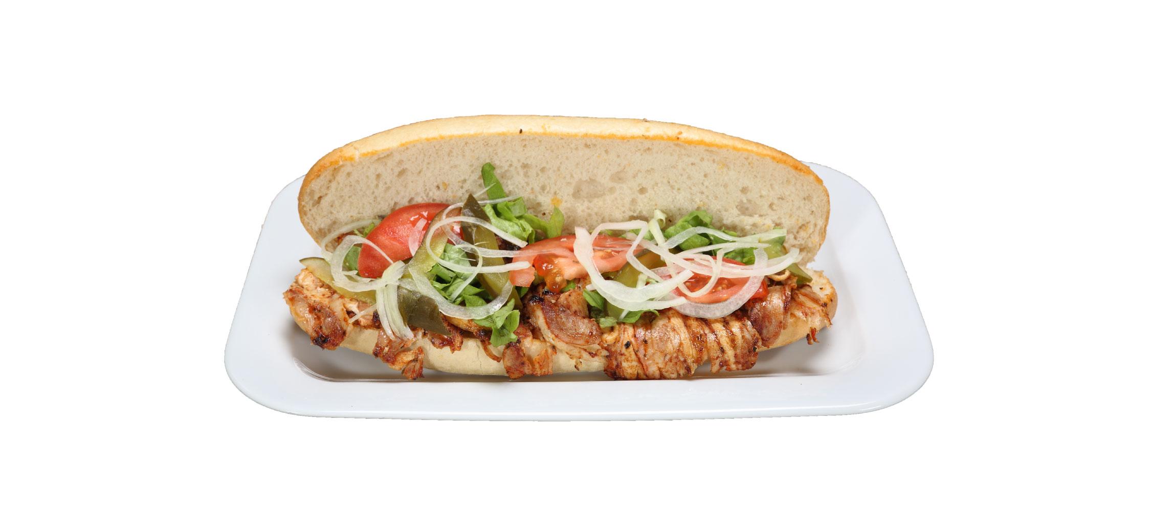 Etibeyaz Tavuk Döner Üç Çeyrek Ekmek Menü