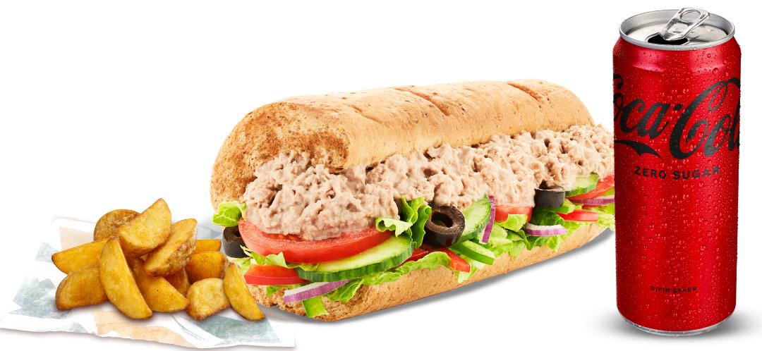 Ton Balığı Sandviç (15 cm.) Menü