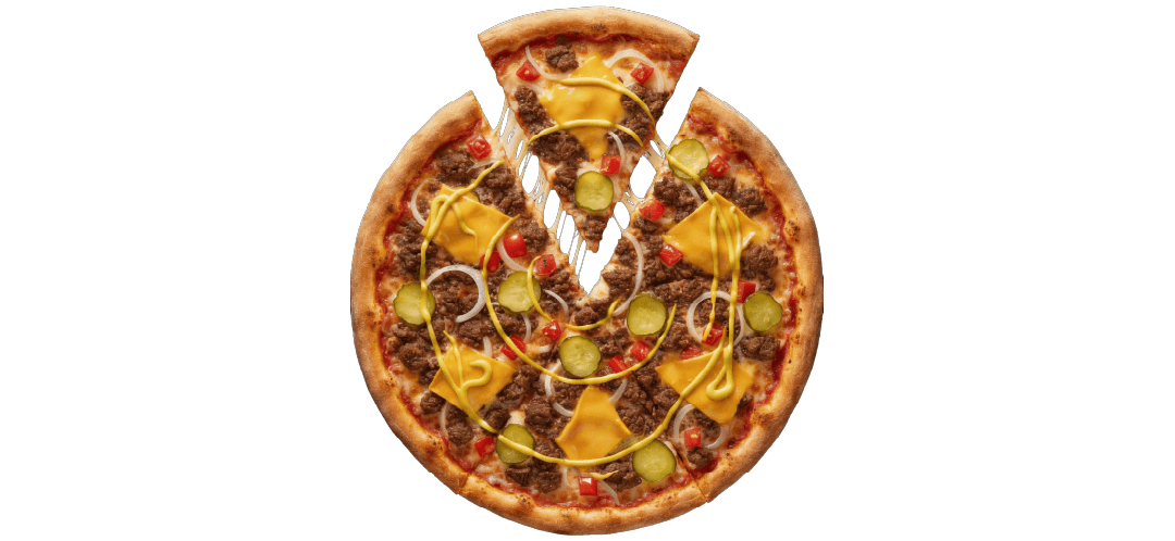 Orta Boy Cheeseburger Pizza (31 cm.)