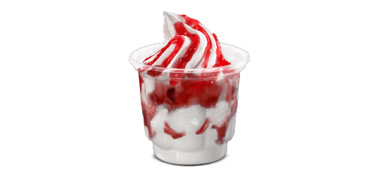 Sundae (Çilek Soslu)