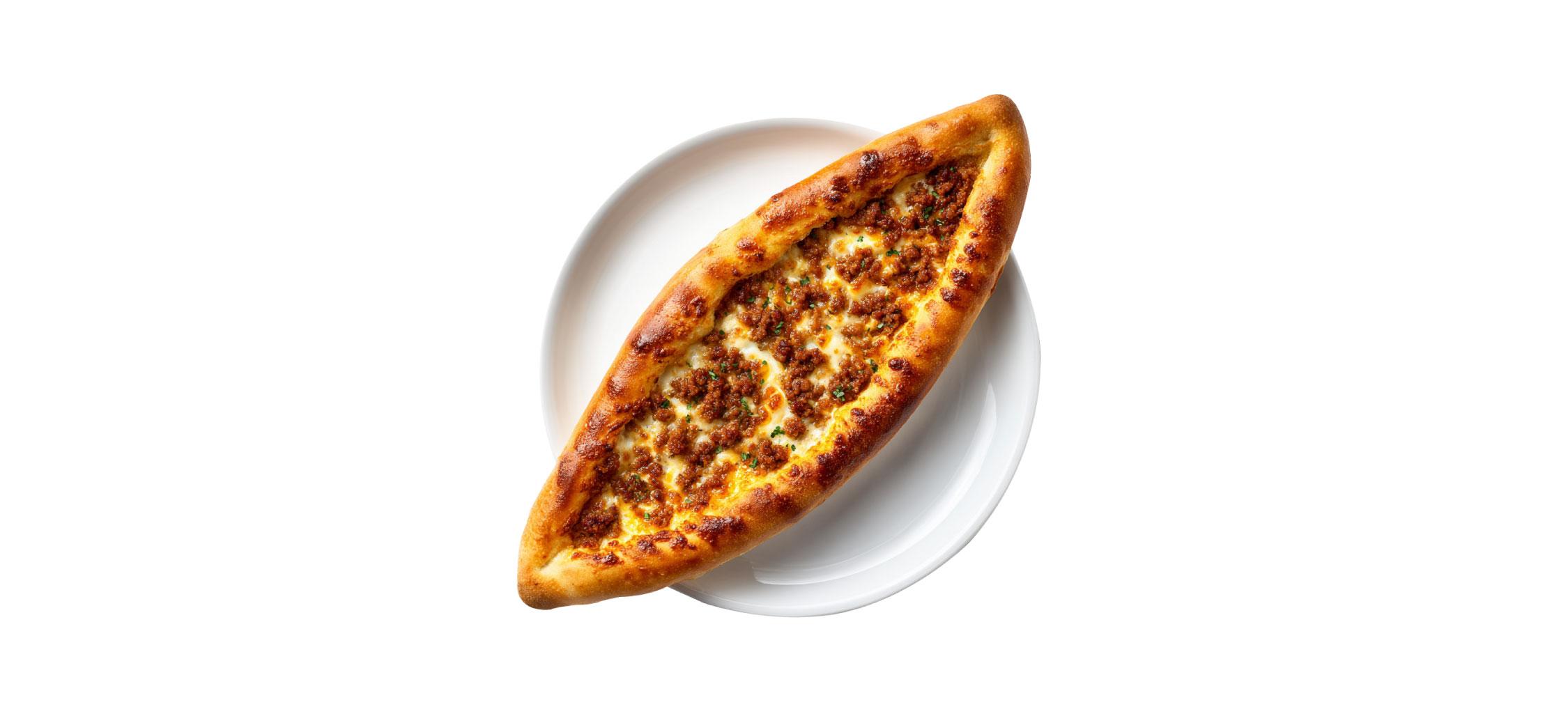 3'lü Kıymalı Kaşarlı Pide Menü