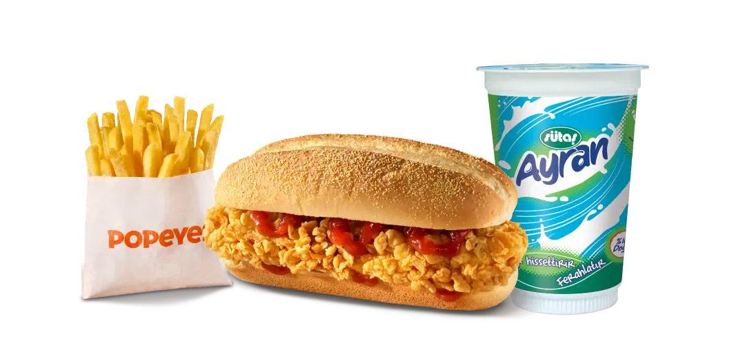 Çocuk Tavukburger Menü