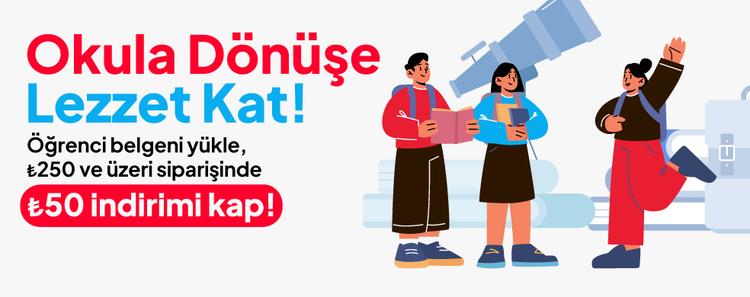 Öğrenciye Lezzetli İndirim! kampanya görseli