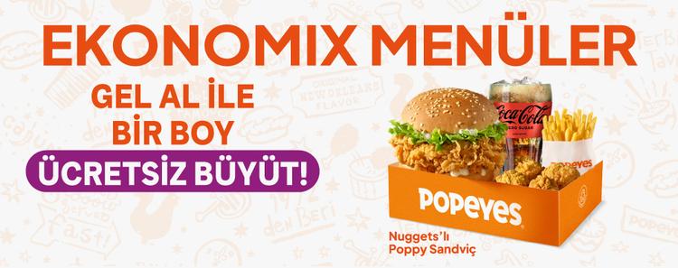 Ekonomix Menüler Gel Al ile Bir Boy Ücretsiz Büyüt kampanya görseli