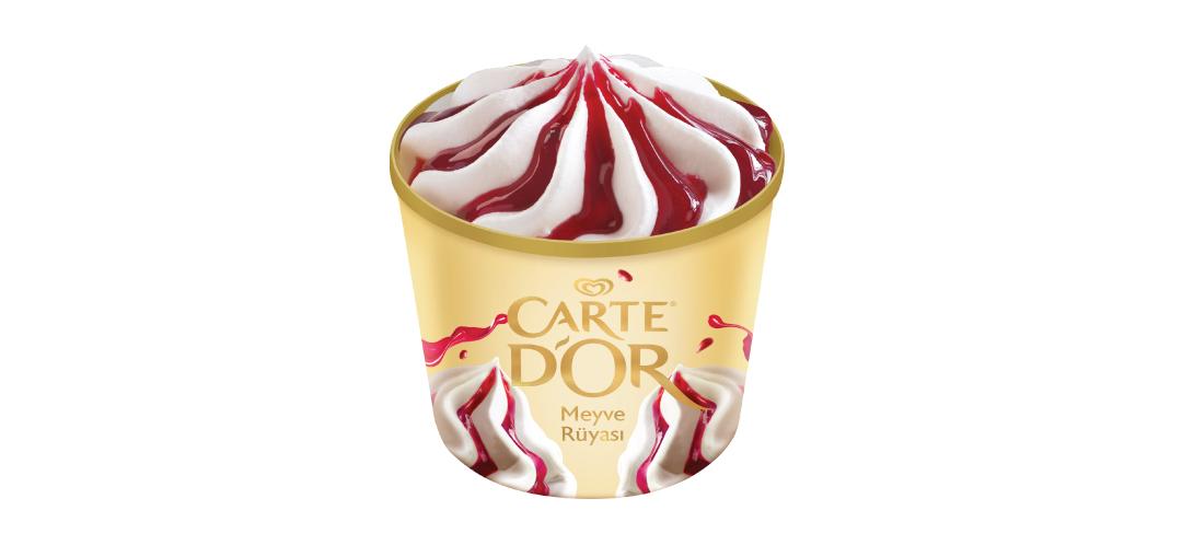 Algida Carte d'Or Mini Cup Meyve Rüyası (110 ml.)