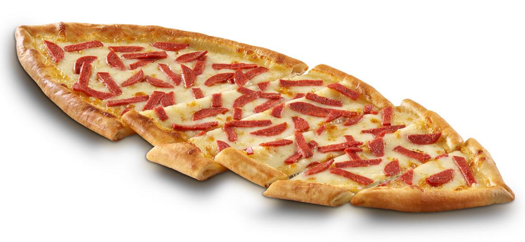 Turka Sucuklu Kaşarlı Pide