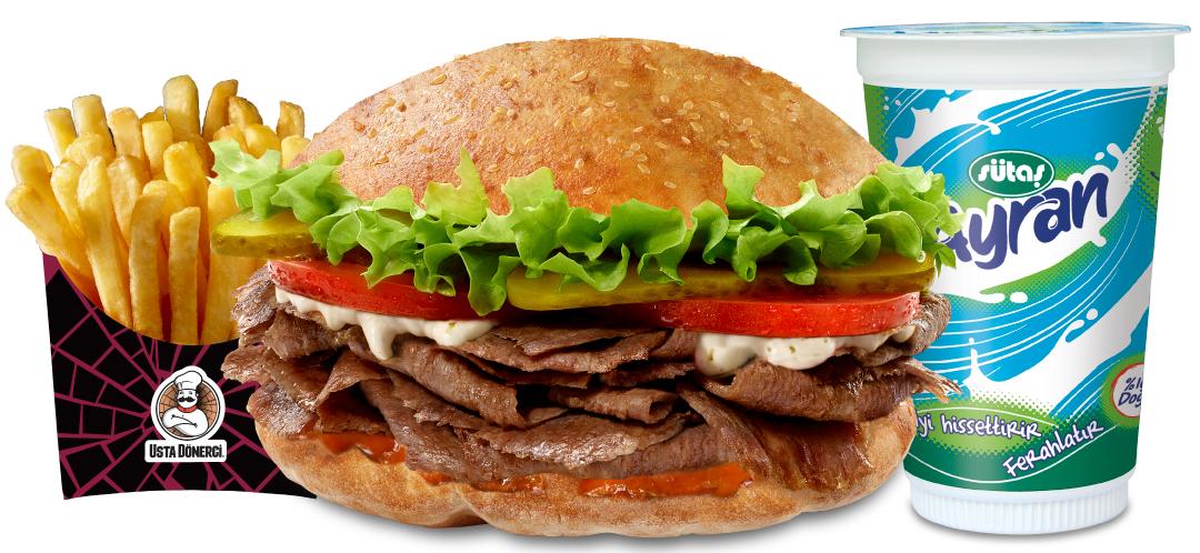 Tombik Et Döner Menü