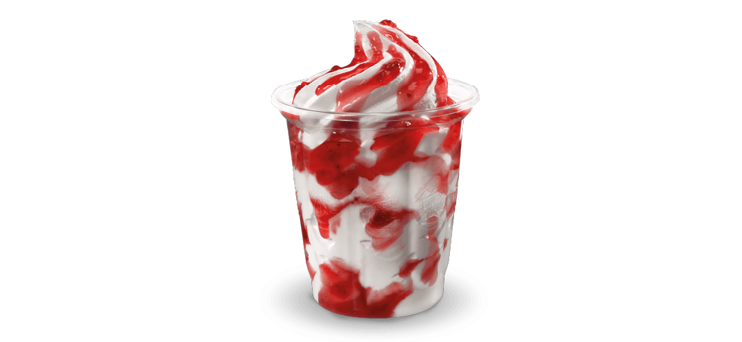King Sundae (Çilek Soslu)