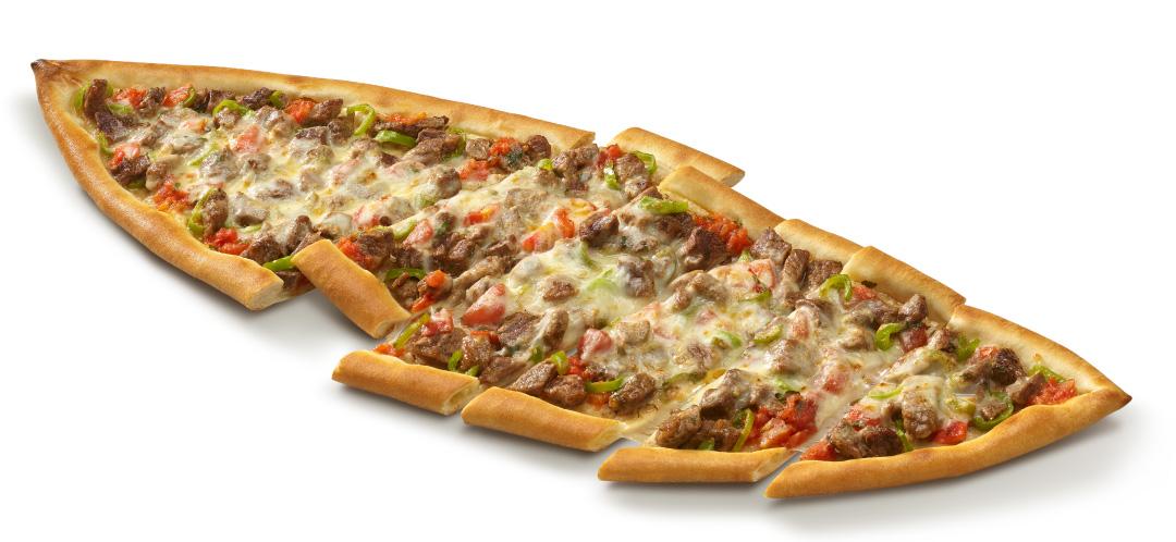 Turka Kuşbaşılı Kaşarlı Pide