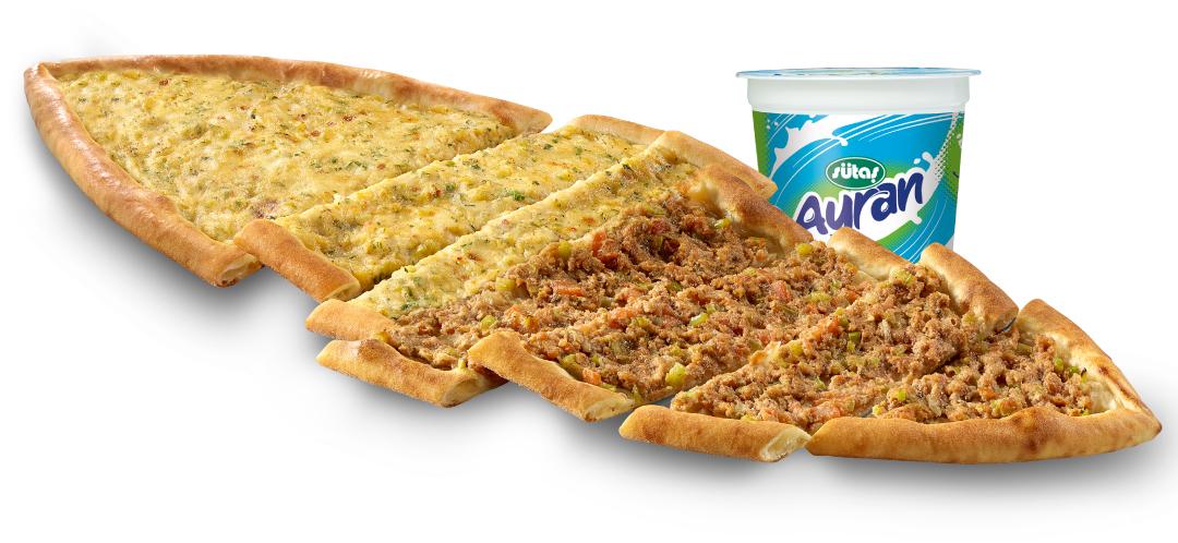 Kıymalı Patatesli Pide Menü