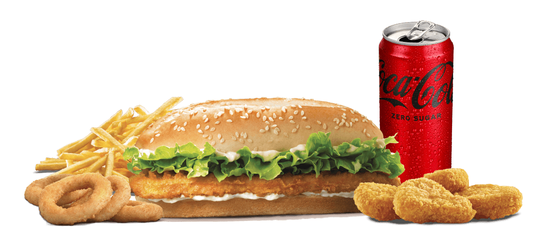 Süper Chicken Royale® Menü
