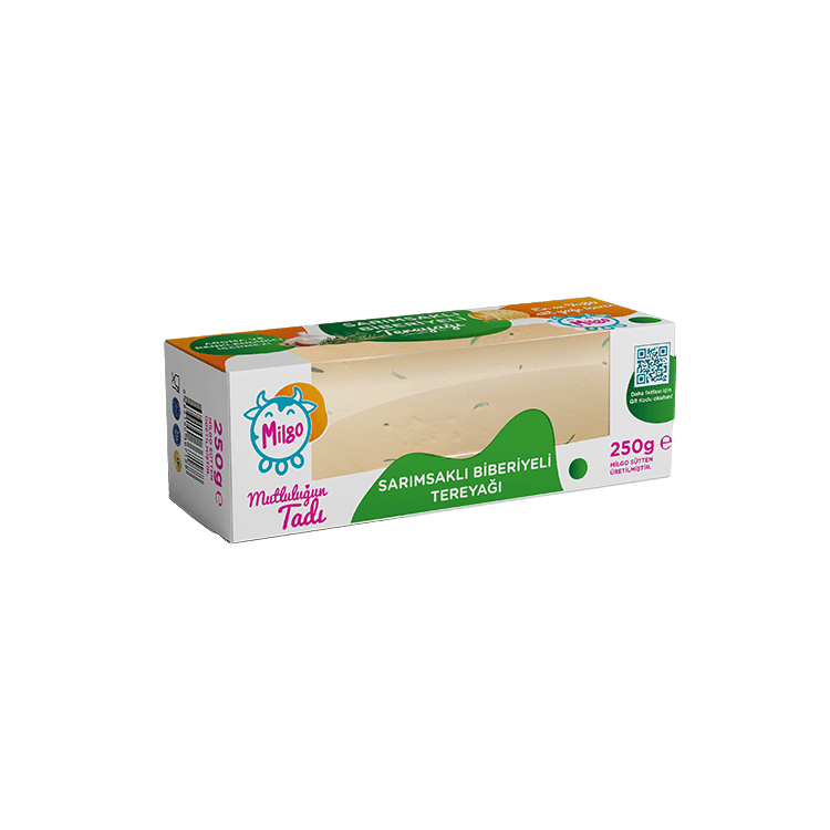 Milgo Tereyağı Sarımsaklı & Biberiyeli (250 gr.)