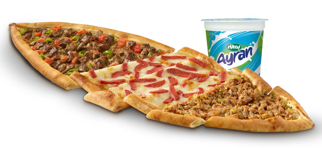 Turka Usta Karışık Pide Menü