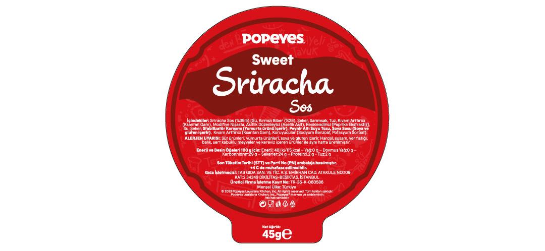 Sweet Sriracha Sos (45 gr.)