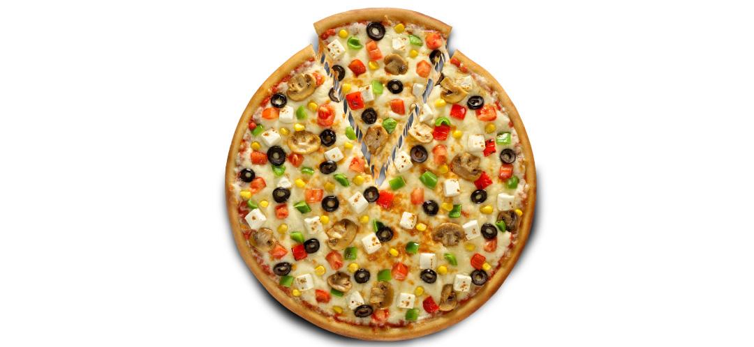 Orta Boy Akdeniz Pizza (31 cm.)