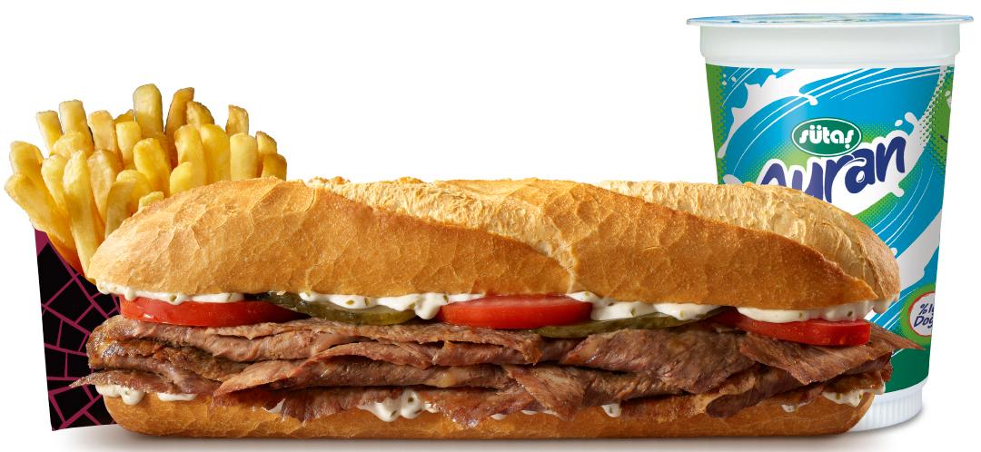 Ekmek Arası Et Döner Menü