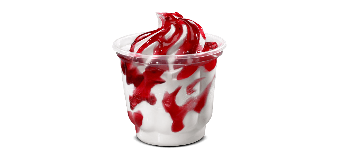 Sundae (Böğürtlen Soslu)