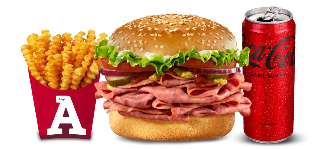 Roast Beef Deluxe Menü