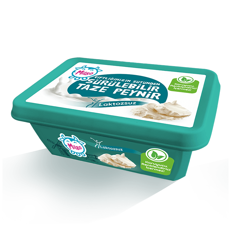 Milgo Sürülebilir Taze Peynir Laktozsuz (180 g)