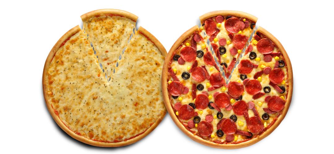 2 Orta Pizza Fırsatı