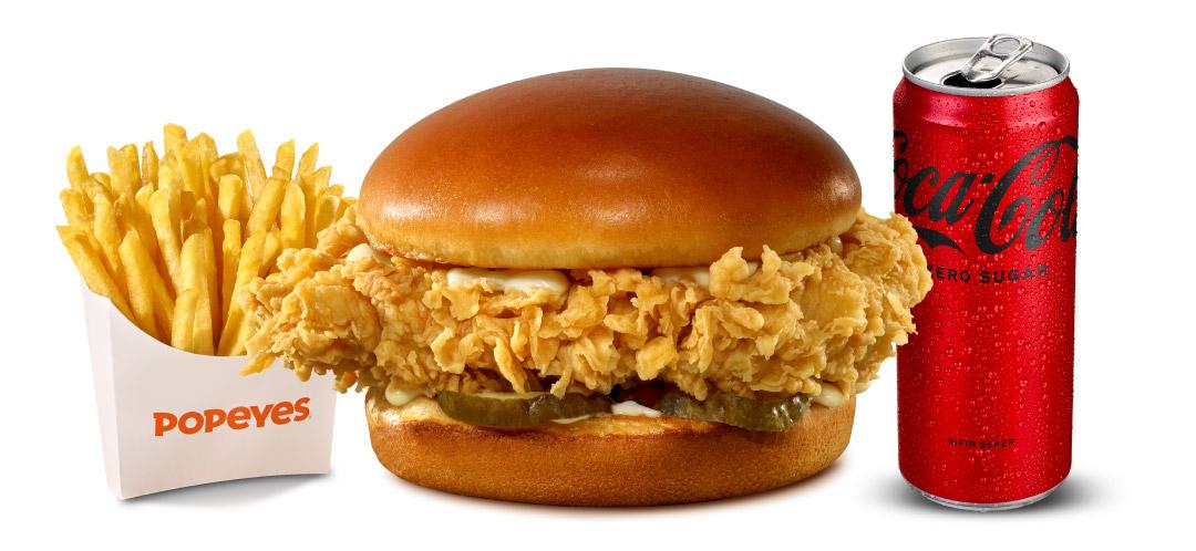 Popeyes® XL Sandviç Menü