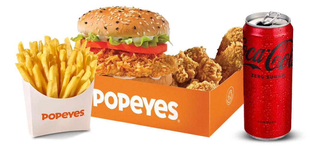 Maxi Popchicken Menü
