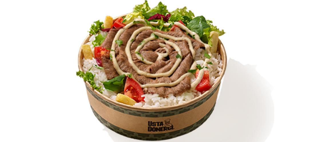 Ustasından Et Dönerli Karışık Bowl