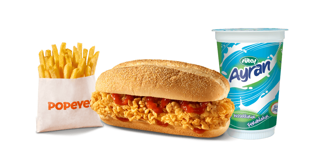Çocuk Tavukburger Menü (Oyuncaksız)