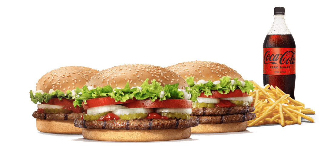 3'lü Whopper® Fırsatı
