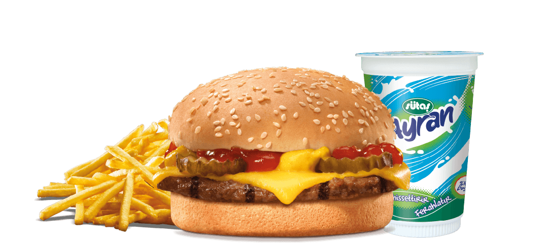 Cheeseburger Menü