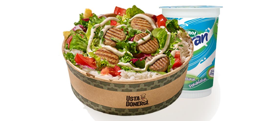 Ustasından Köfteli Karışık Bowl Menü