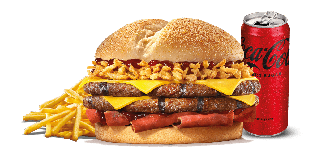 Double Texas Smokehouse Burger® Menü