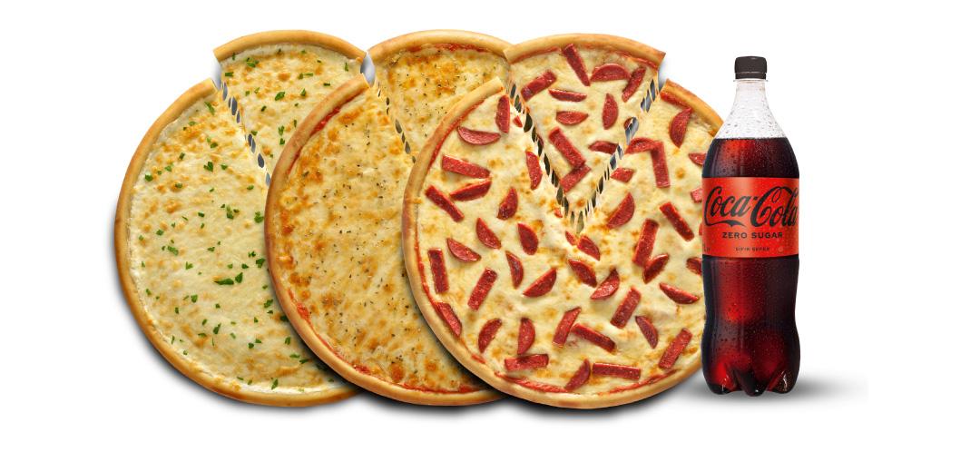 3'lü Büyük Boy Pizza Fırsatı