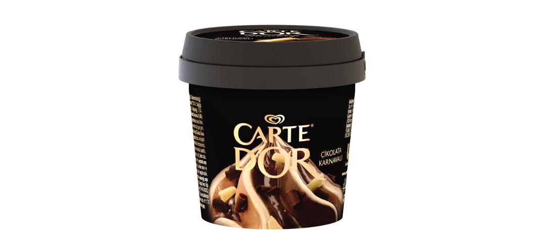 Algida Carte d'Or Mini Cup Çikolata Karnavalı (110 ml.)