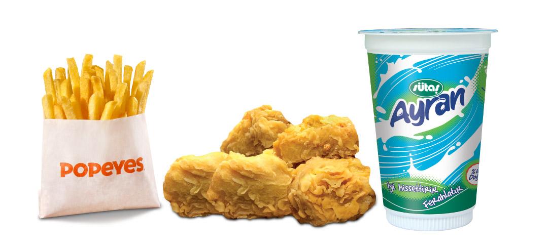 Çocuk 5’li Nuggets Menü