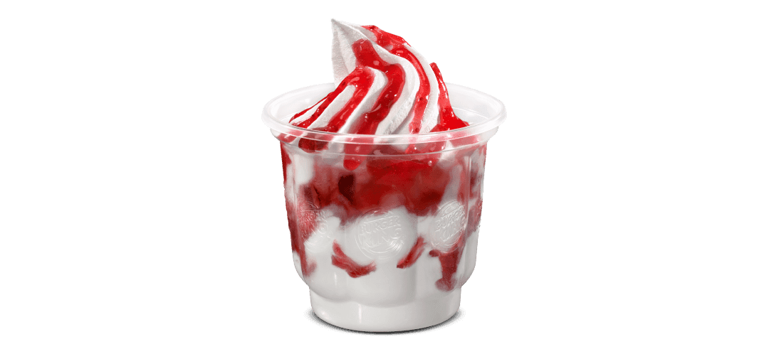 Sundae (Çilek Soslu)