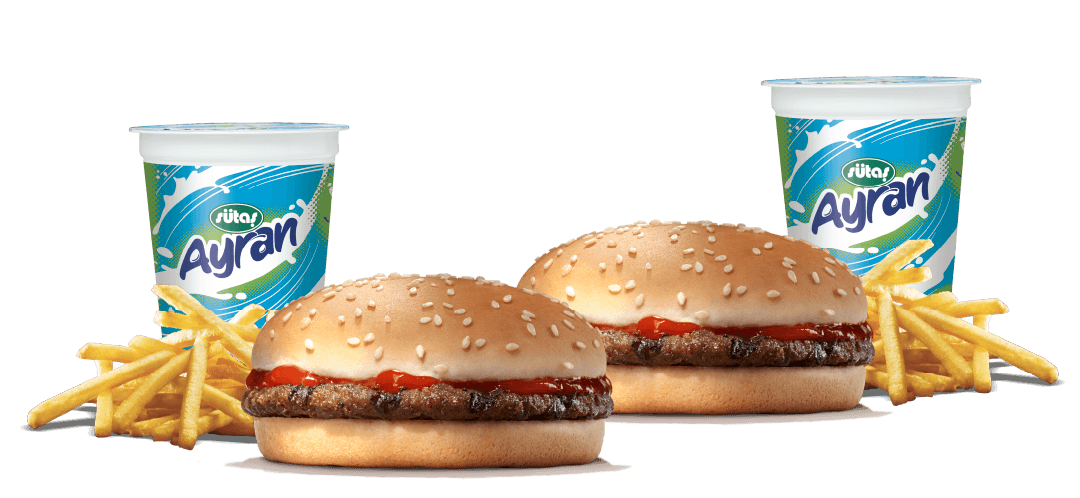 2'li Kids Hamburger Menü