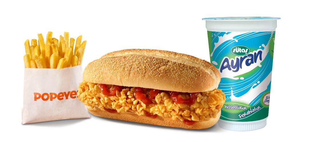 Çocuk Tavukburger Menü