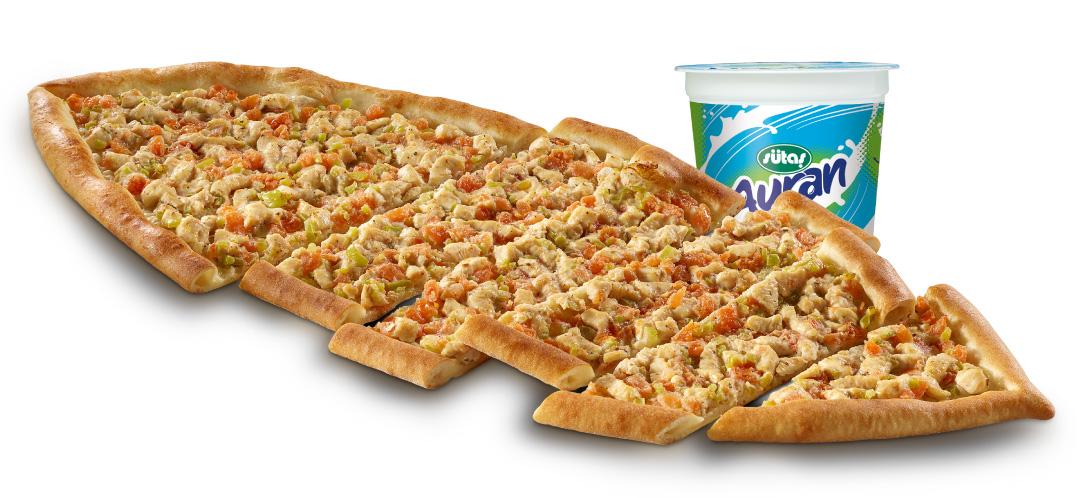 Turka Tavuklu Pide Menü